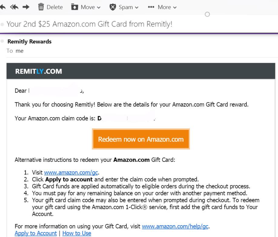Frequently Asked Questions Click Apply a Gift Card to Your Account. Enter your claim code and click Apply to Your Account. Note: You can also enter your claim code during checkout. You won't be able to redeem your gift card using the rabbetedh.ga 1-Click service unless you redeem the gift card funds to Your Account first.
